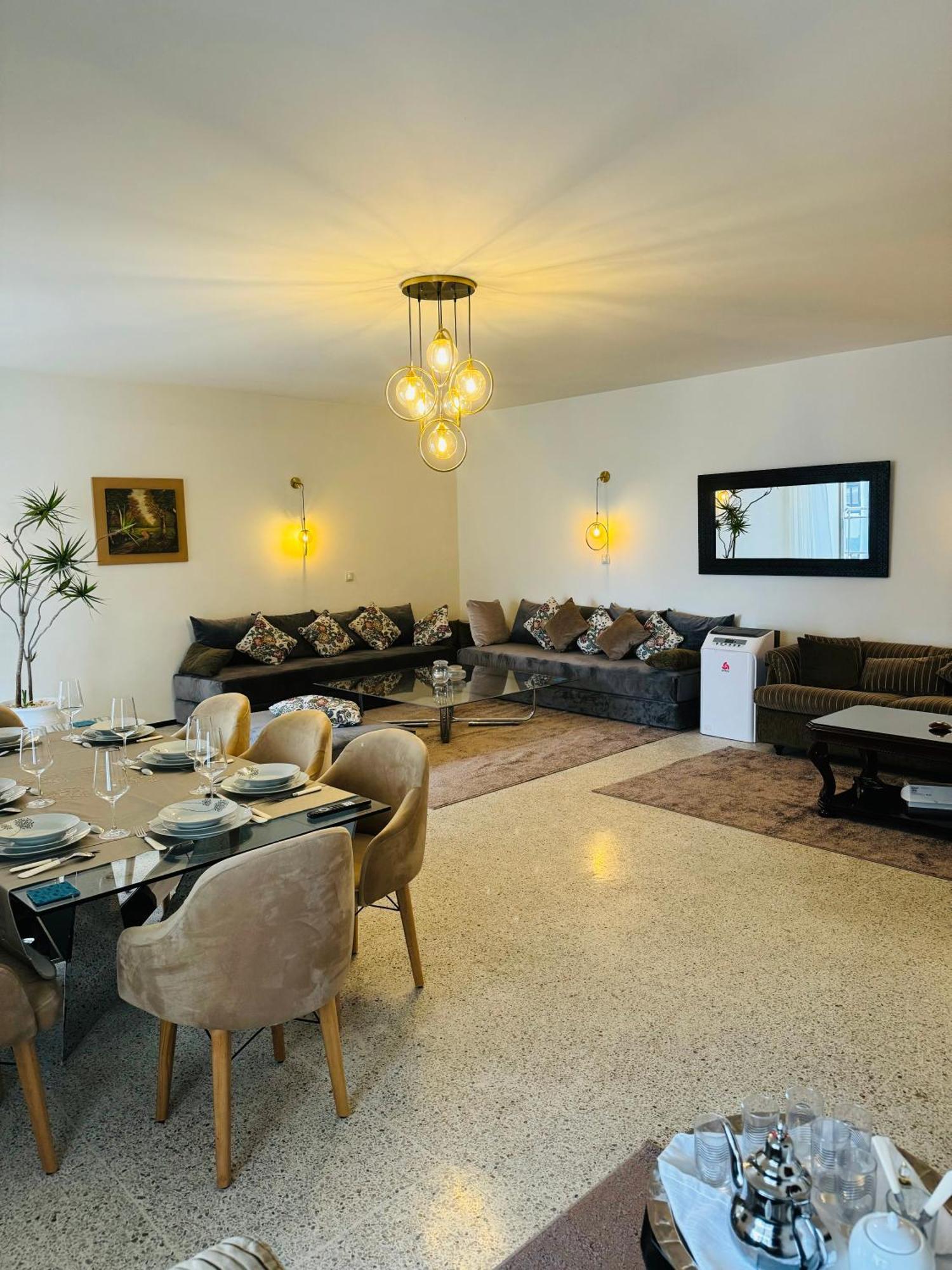 Appartement Spacieux - Bd Anfa カサブランカ エクステリア 写真
